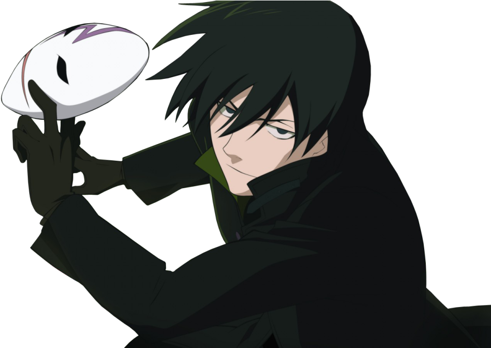 Anime Boy Clipart Skinny - Darker Than Black Hei Art (1023x687), Png Download