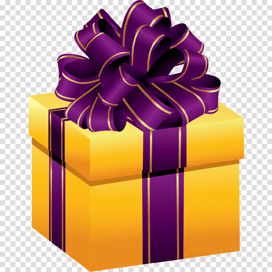Birthday Present Png Clipart Gift Clip Art (900x900), Png Download