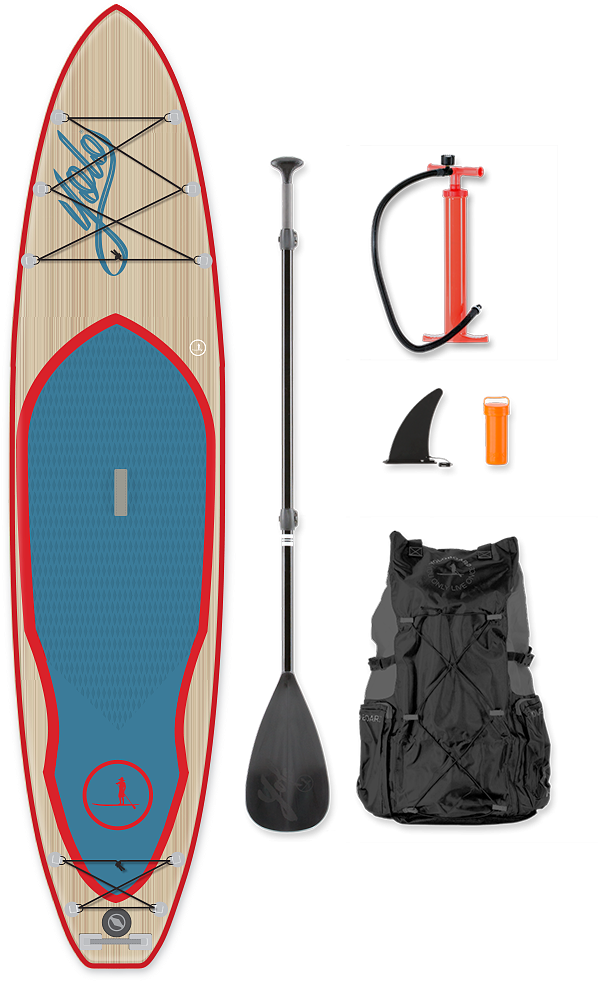 2018 Yolo Inflatable Stand Up Paddleboard (661x1000), Png Download