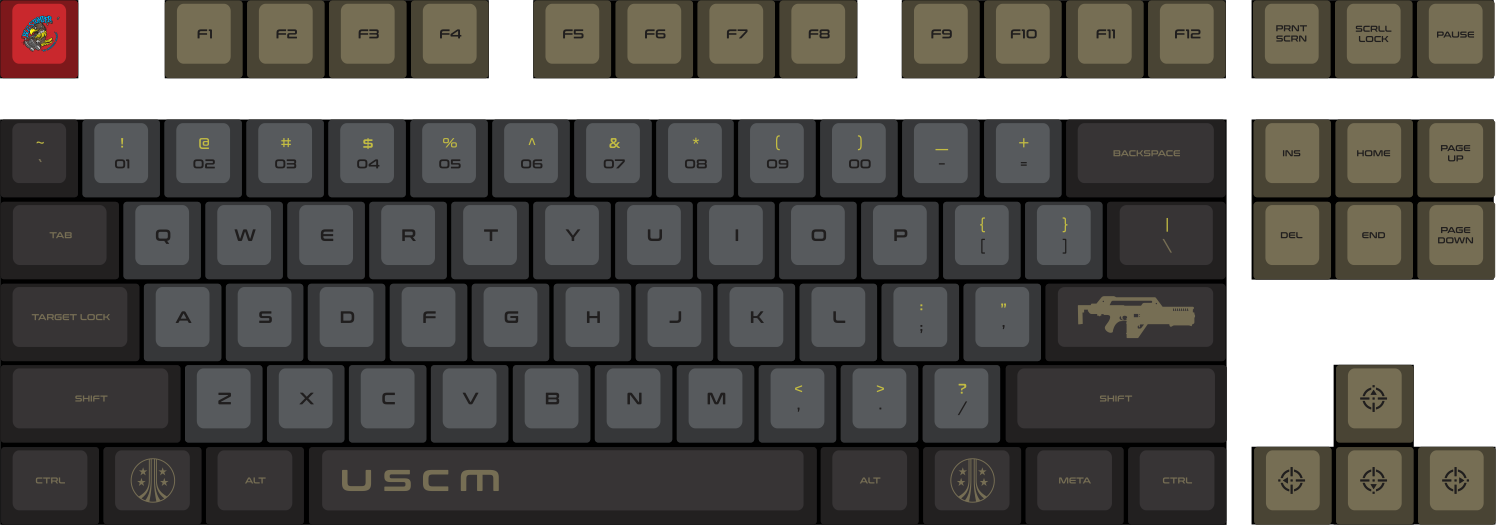 Choose Your Keycap Colors (1496x525), Png Download