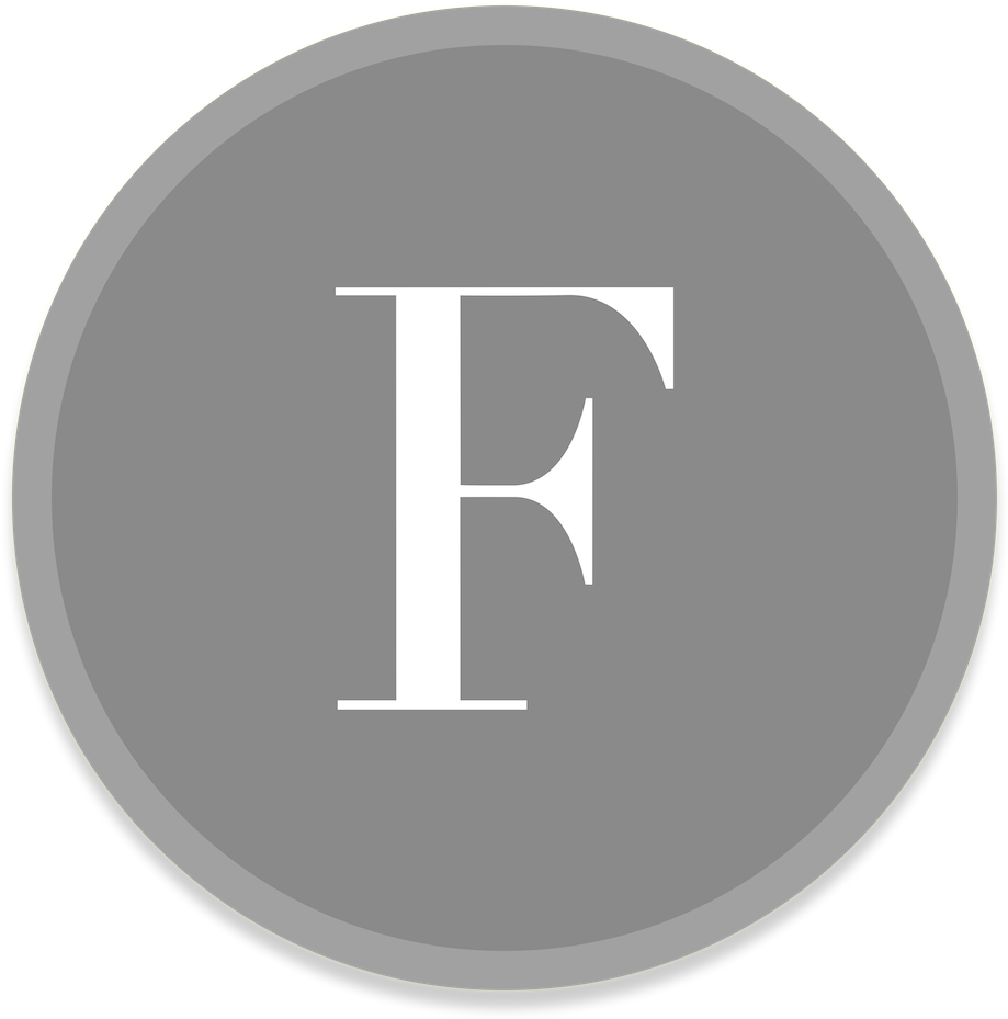 Fontbook Icon (1024x1024), Png Download