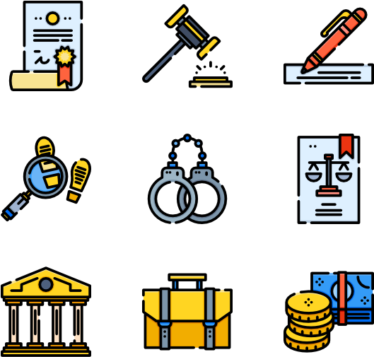 Law And Justice (600x564), Png Download
