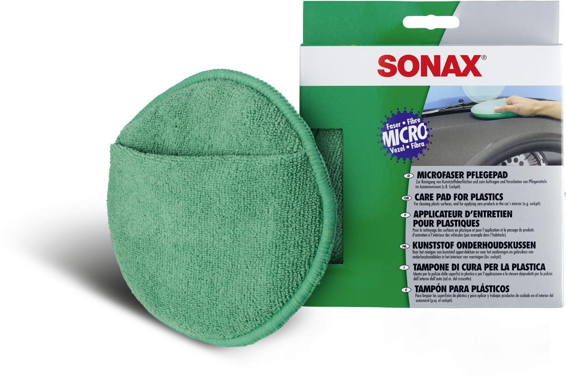 Sonax Care Pad For Plastics (1180x1573), Png Download