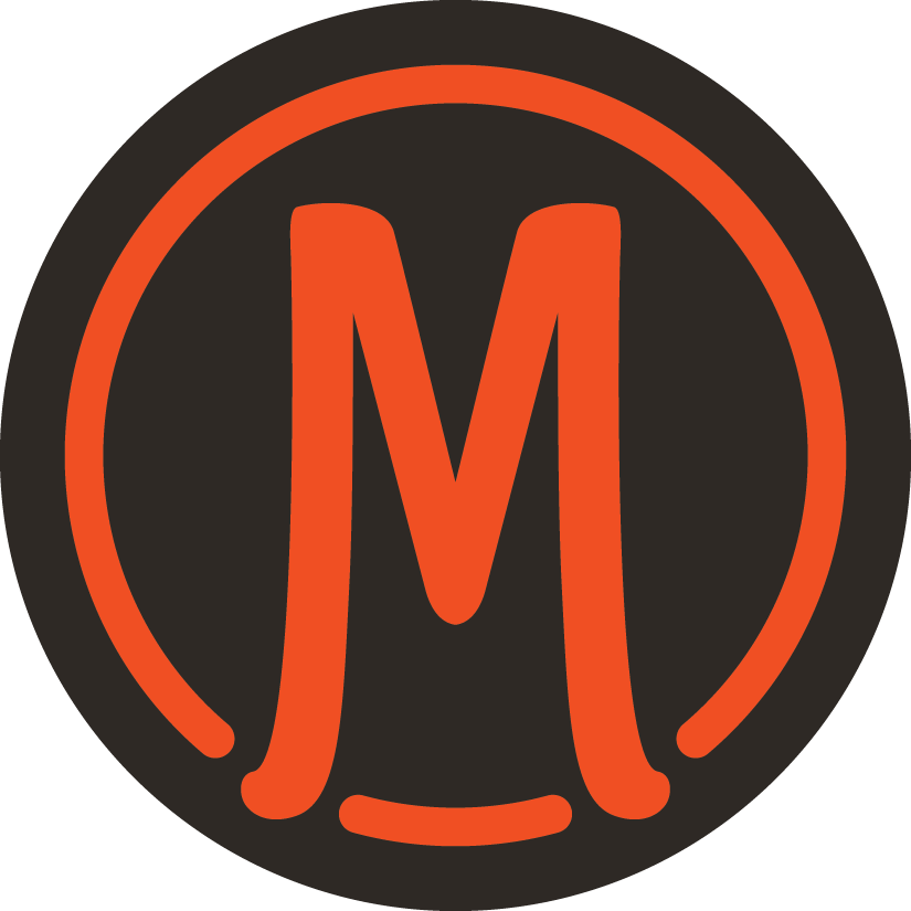 Macfarlands Logo M Blackorange Pantone (825x825), Png Download