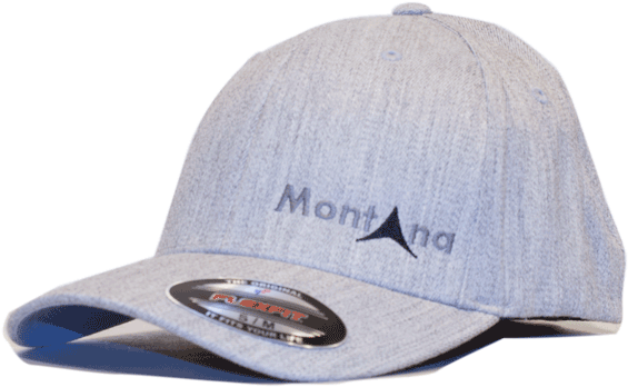 Aspinwall Flex Fit Lone Peak Hat Heather Gray Black (672x800), Png Download