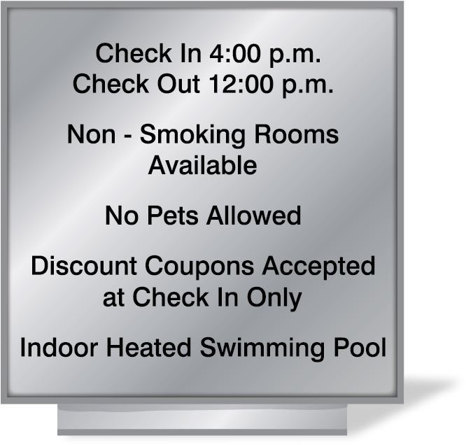 Front Desk Policy 8 X (793x792), Png Download
