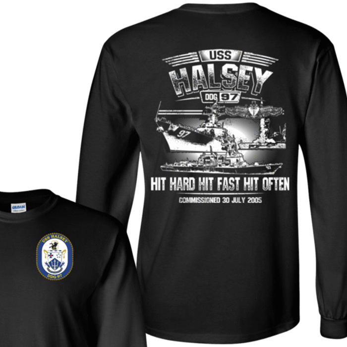 Uss Halsey Ddg 97 T Shirts And Hoodies (700x700), Png Download