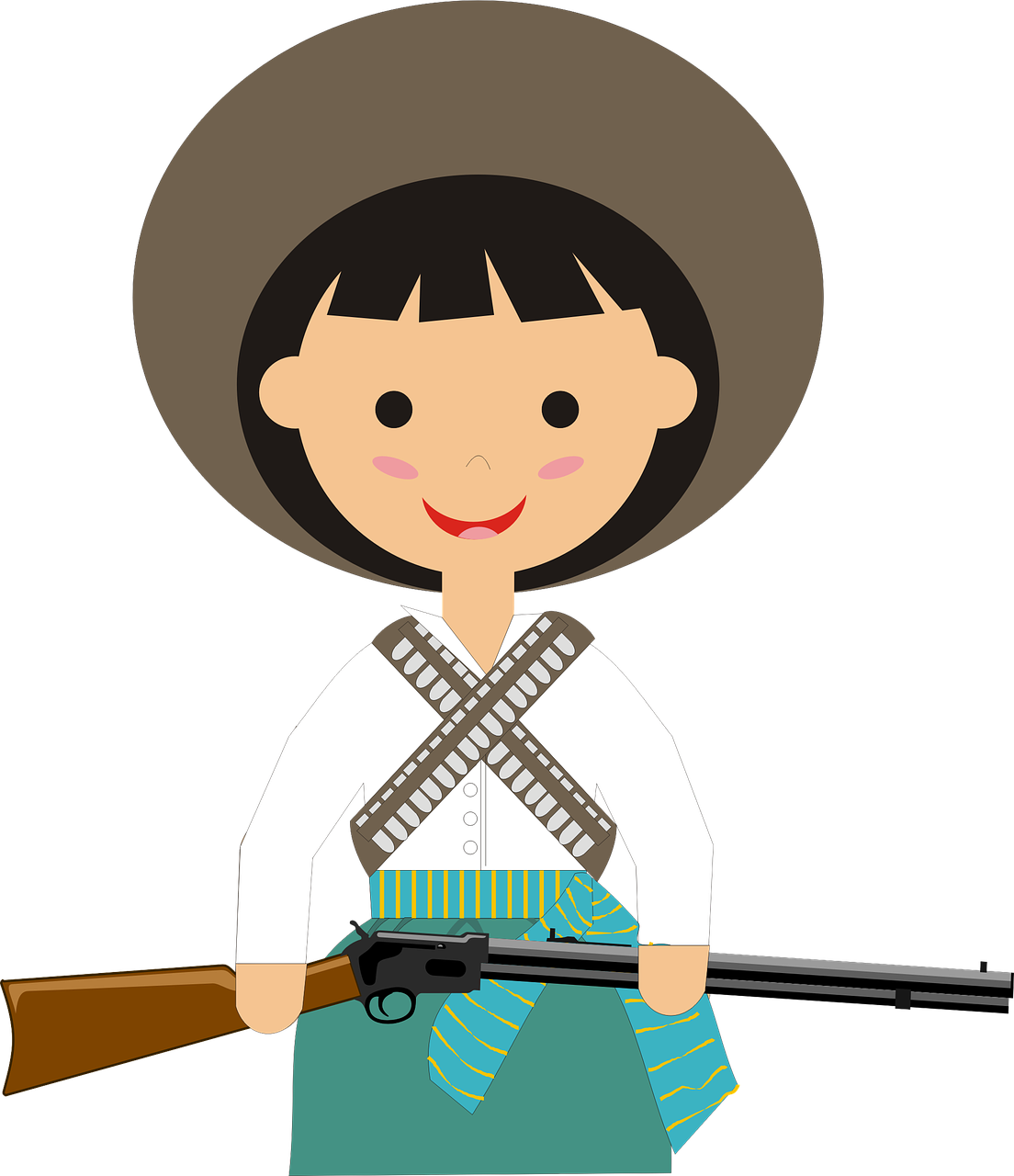 Adelita Soldadera Mexican Revolution (1104x1280), Png Download