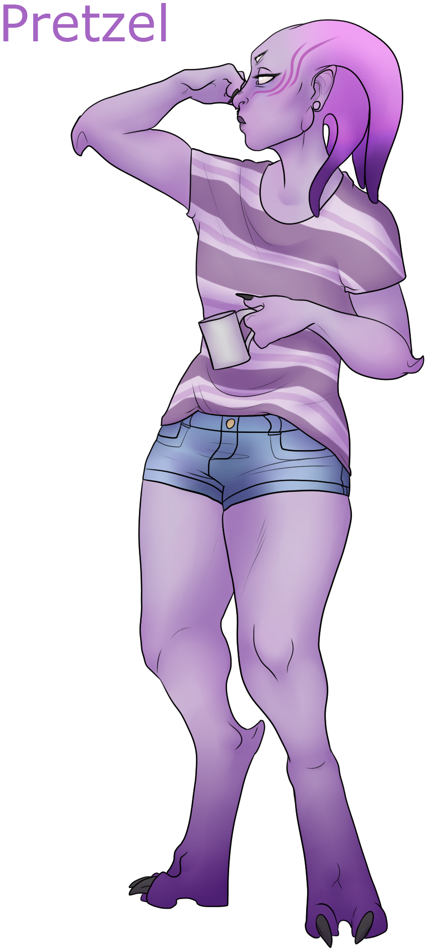 Pretzel By Dnicole (1141x2012), Png Download