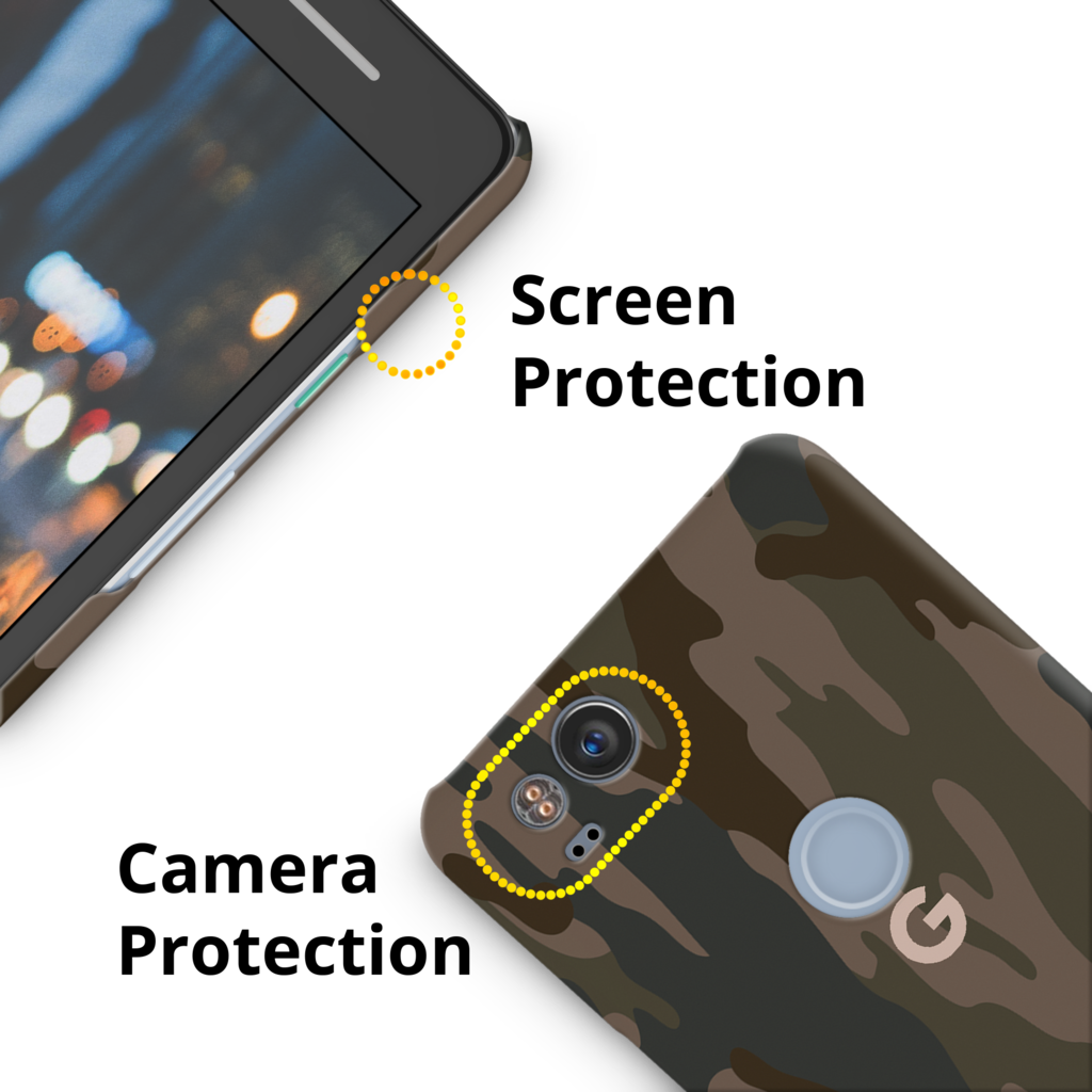 Army Camouflage Cover Case For Google Pixel (1024x1024), Png Download