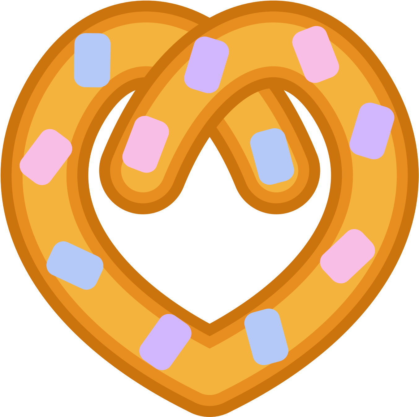 Straight As A Pretzel (1417x1417), Png Download