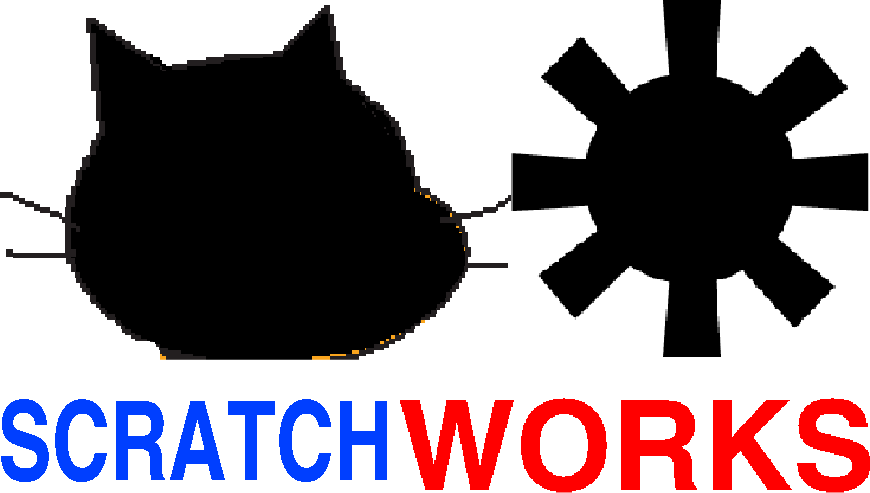 Scratch Works Logo (870x493), Png Download