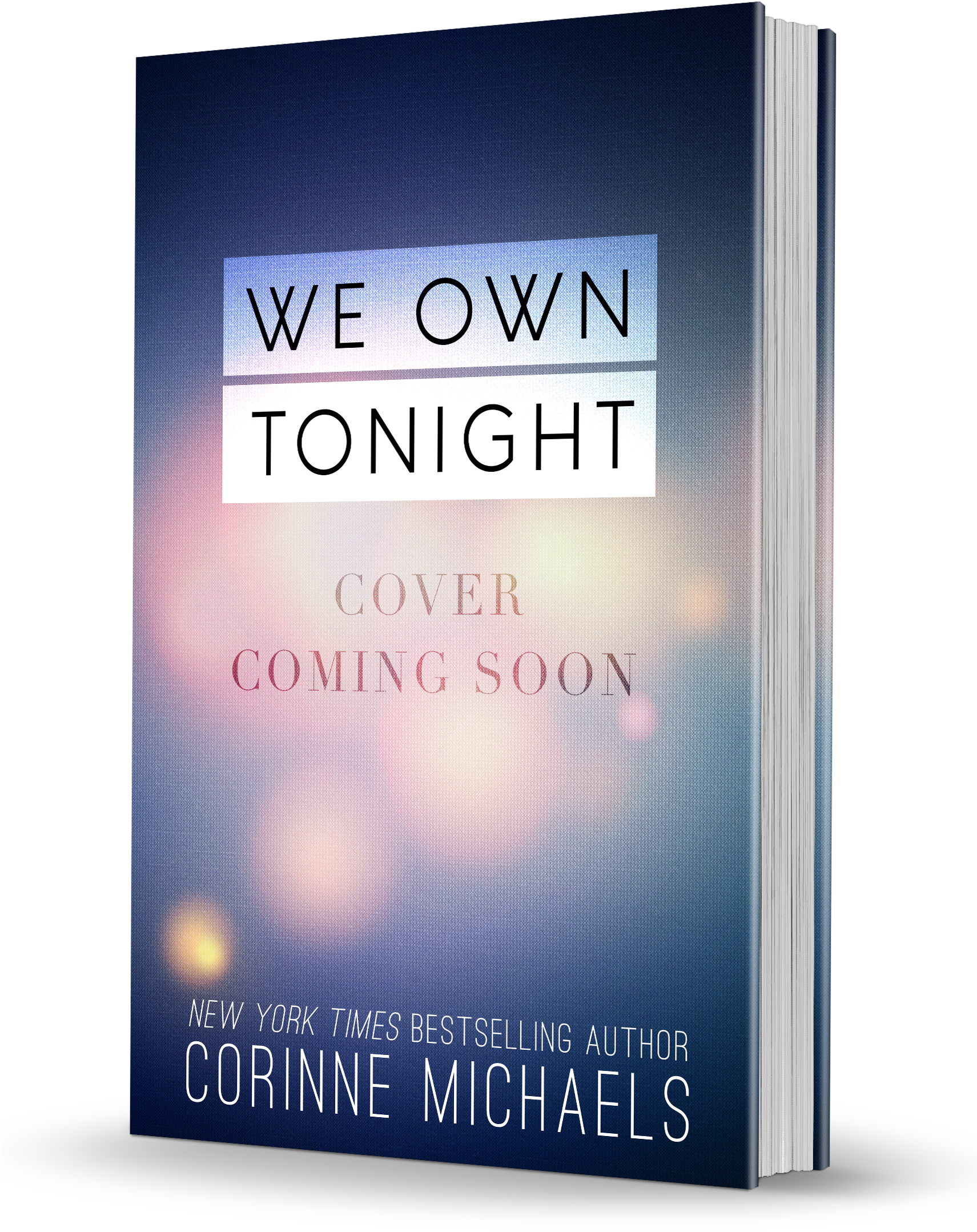 We Own Tonight Hardcover Book (1710x2244), Png Download