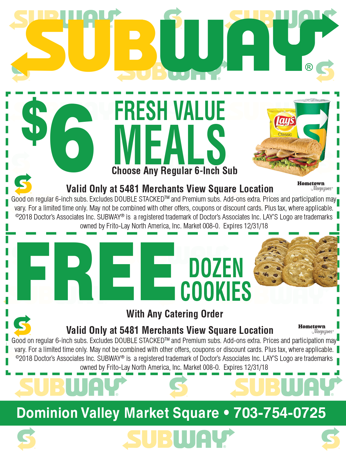 Subway Offers Feature (1163x1538), Png Download