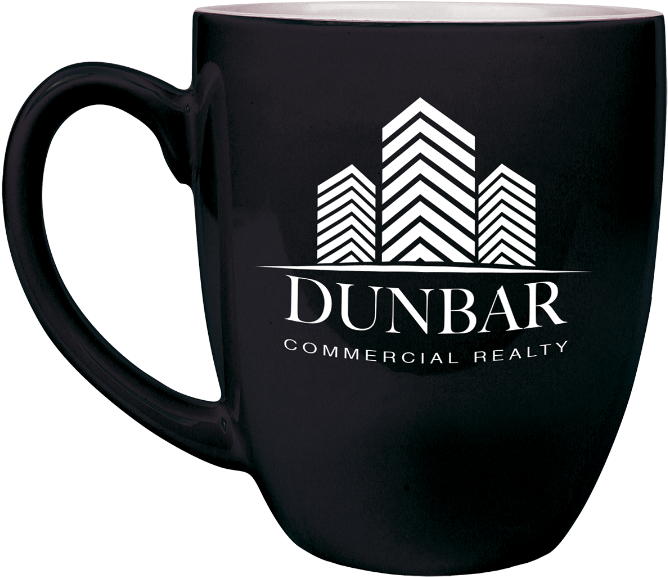 Black Ceramic Bistro Mug (675x590), Png Download