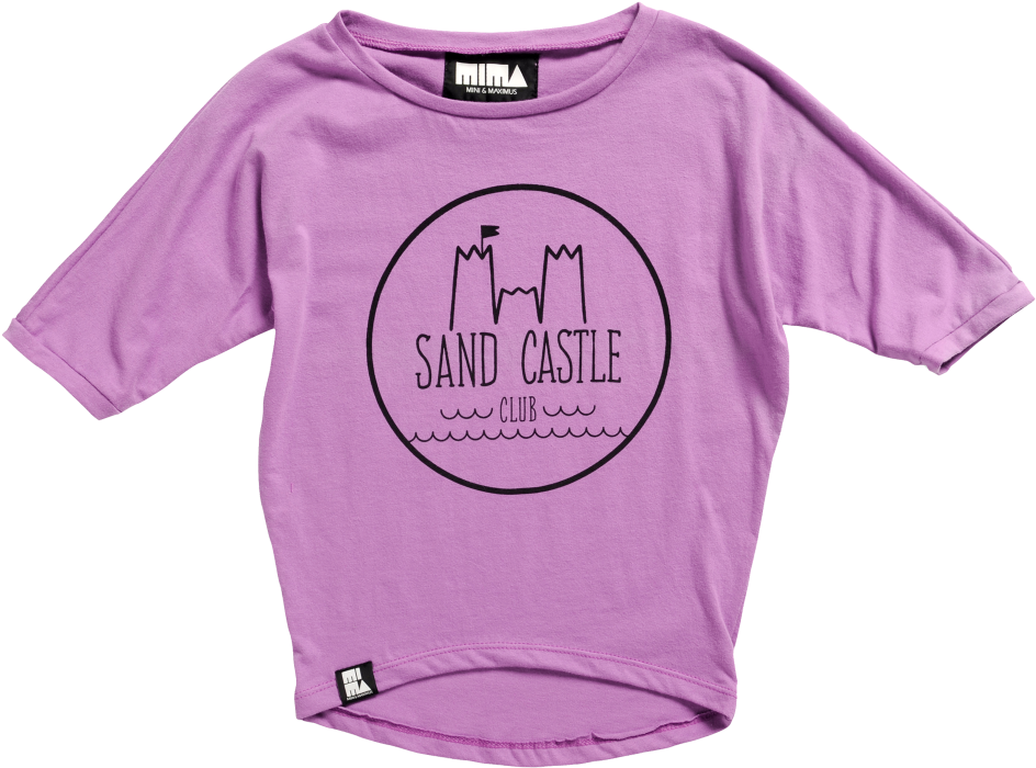 Mini & Maximus Sand Castle Fashion Tee (960x720), Png Download