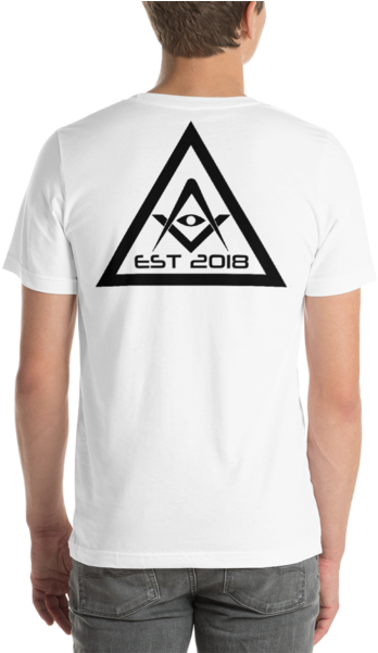 Masonic Effect Men's T-shirt (600x600), Png Download