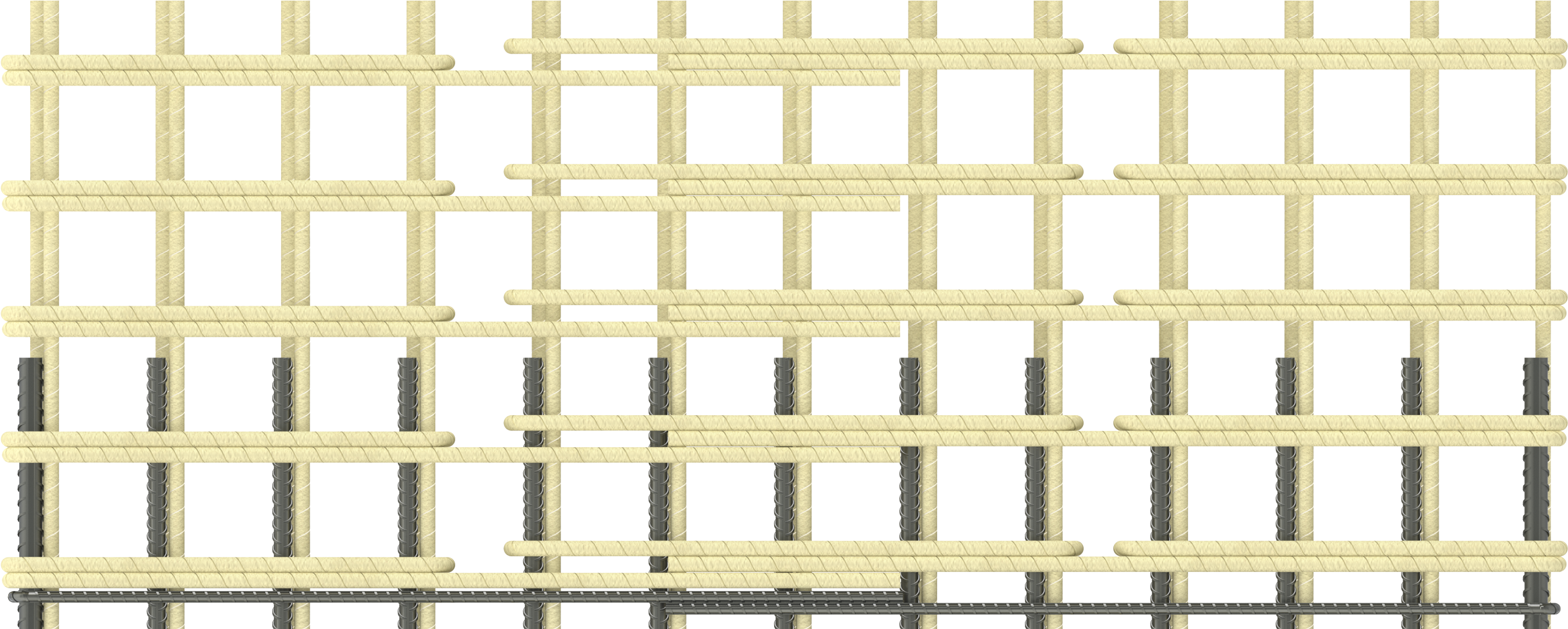 Astec™ Frp Rebar For Permanent Applications (2915x1079), Png Download