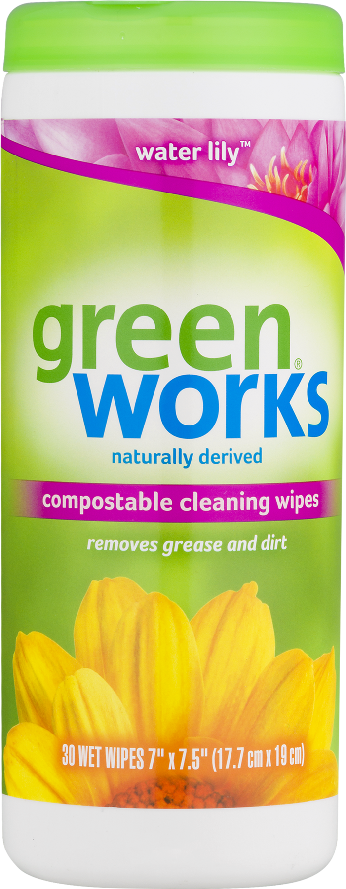 Green Works Natural Household Cleaning Compostable (1800x1800), Png Download