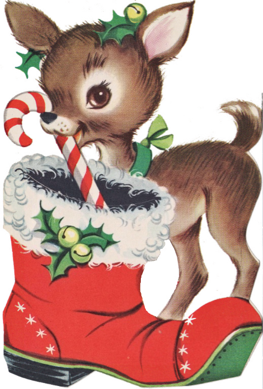 Vintage Christmas Images (519x768), Png Download