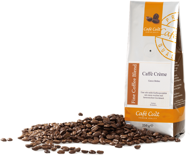 Coffee Caffè Crème Busta Da 1 Kg (639x515), Png Download