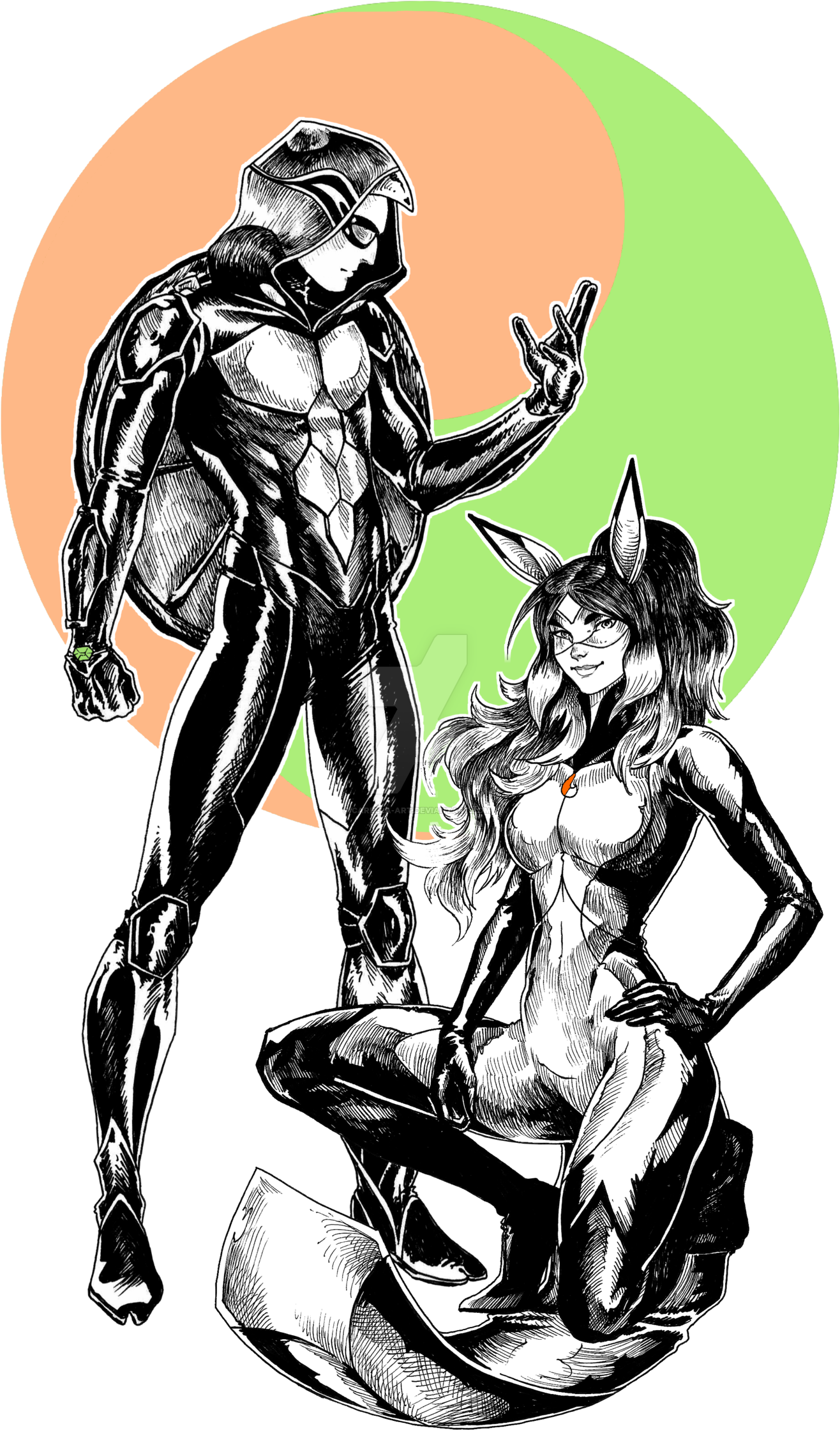 Miraculous Ladybug Fanart (1600x2469), Png Download