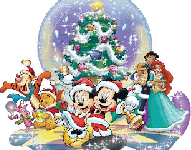 Disney Christmas Png (640x480), Png Download