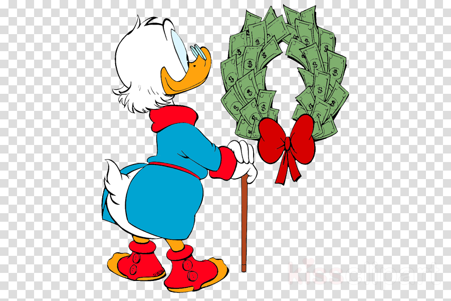 Download Disney Scrooge Christmas Clipart Ebenezer (900x600), Png Download