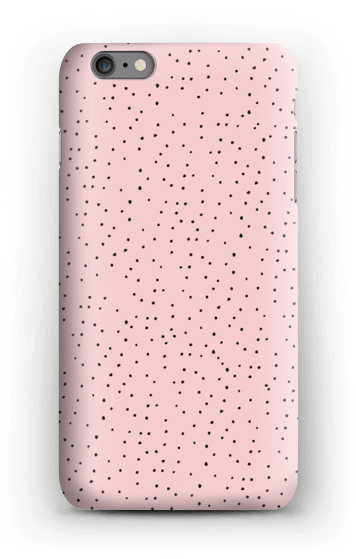 Dots On Pink Case Iphone 6s Plus (498x800), Png Download