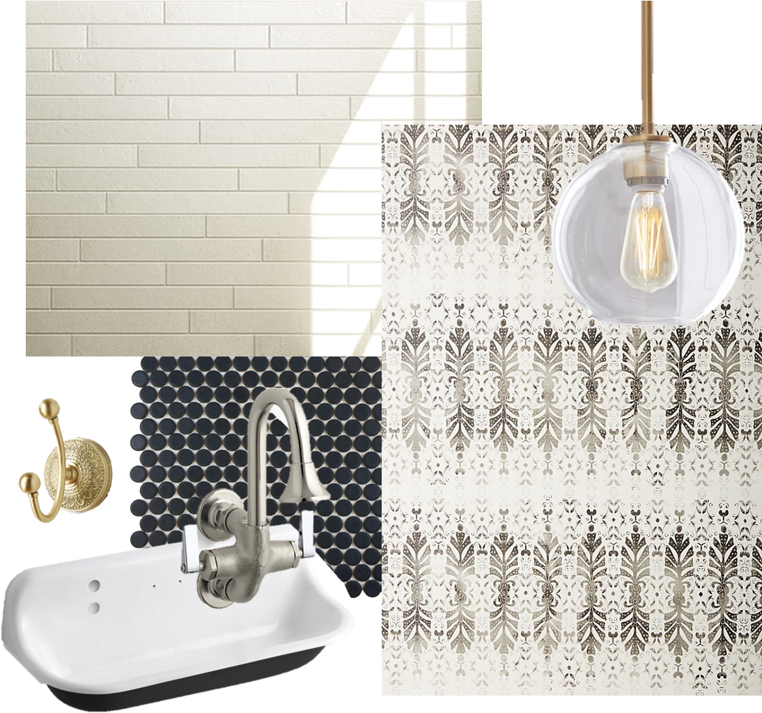 White Subway Ceragres 'brickwall' In White (1115x1035), Png Download