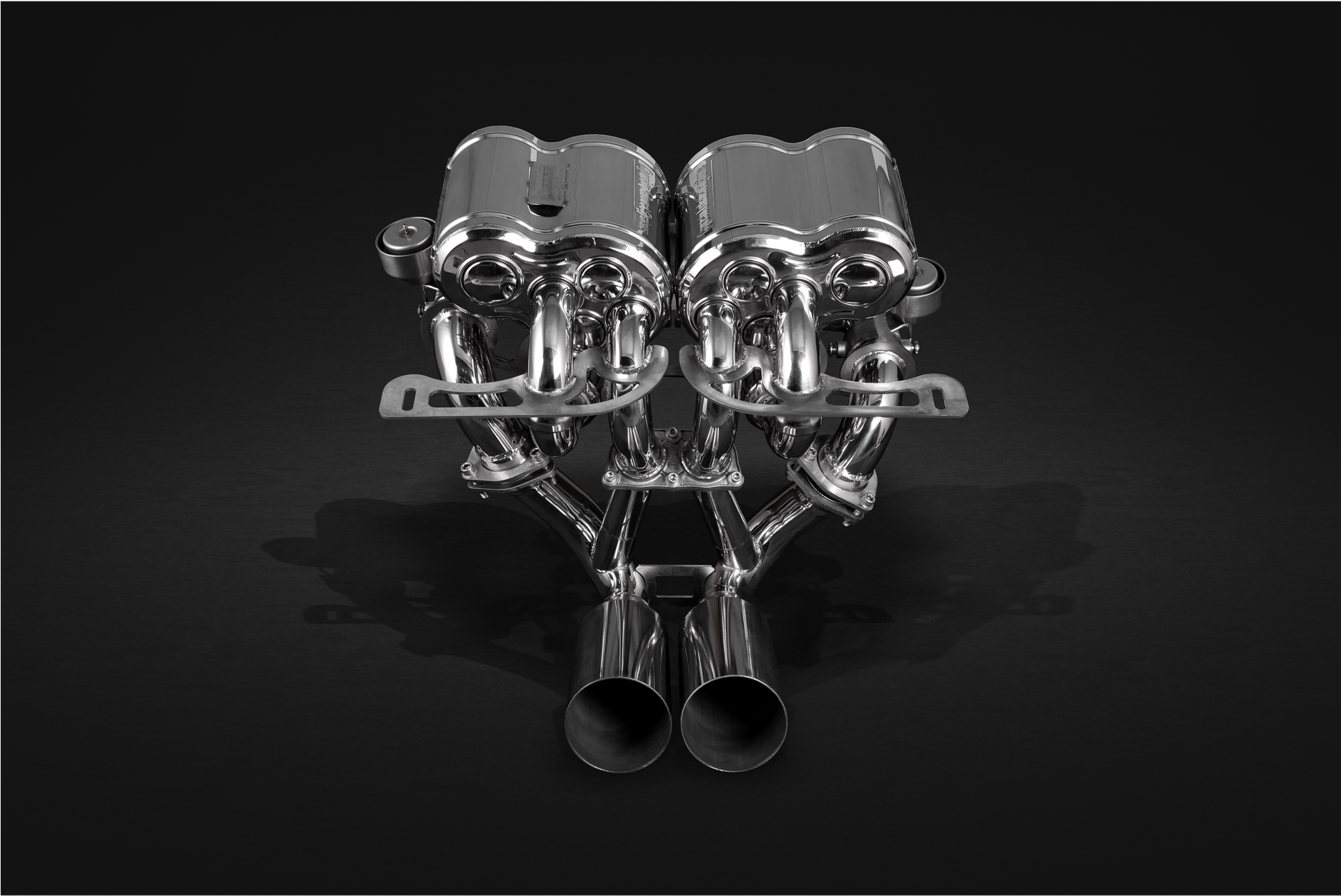 Lamborghini Murcielago Lp580 Valved Exhaust System (2048x2048), Png Download