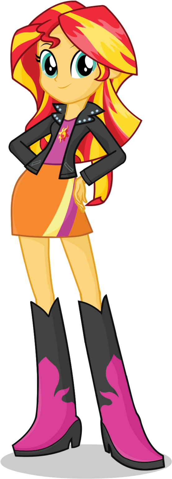 Sunset Shimmer (1024x1537), Png Download