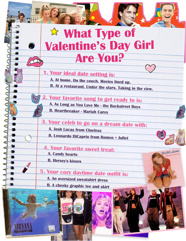 What Type Of Vday Girl Are You (600x800), Png Download