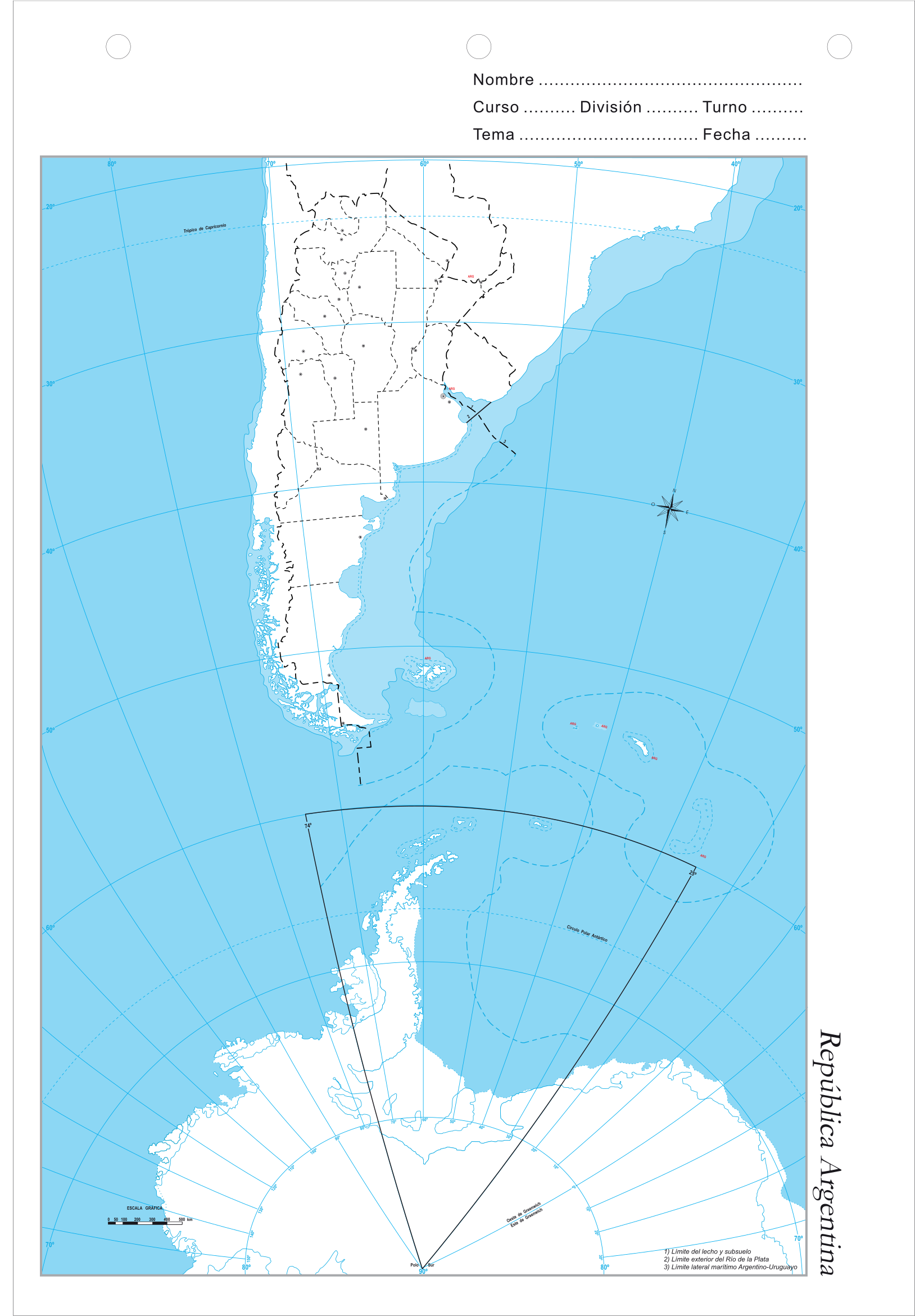 This Free Icons Png Design Of Mapas Escolares Argentina (1697x2400), Png Download