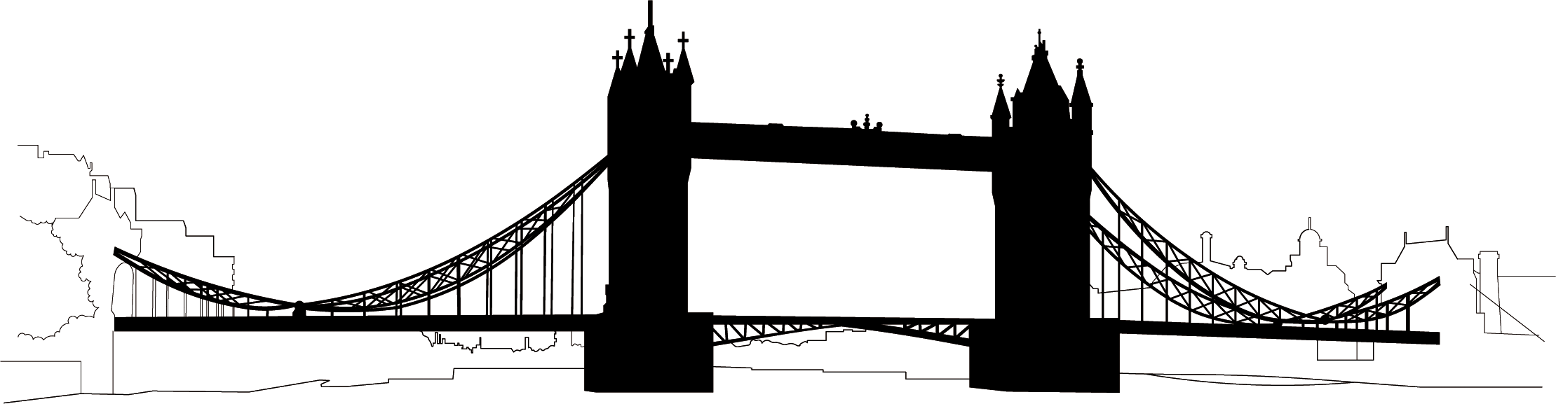 Londres Gifs Imagenes (2219x577), Png Download