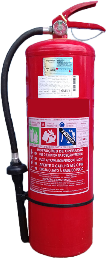 Extintor De Incêndio Espuma Mecânica 10l (1000x1000), Png Download