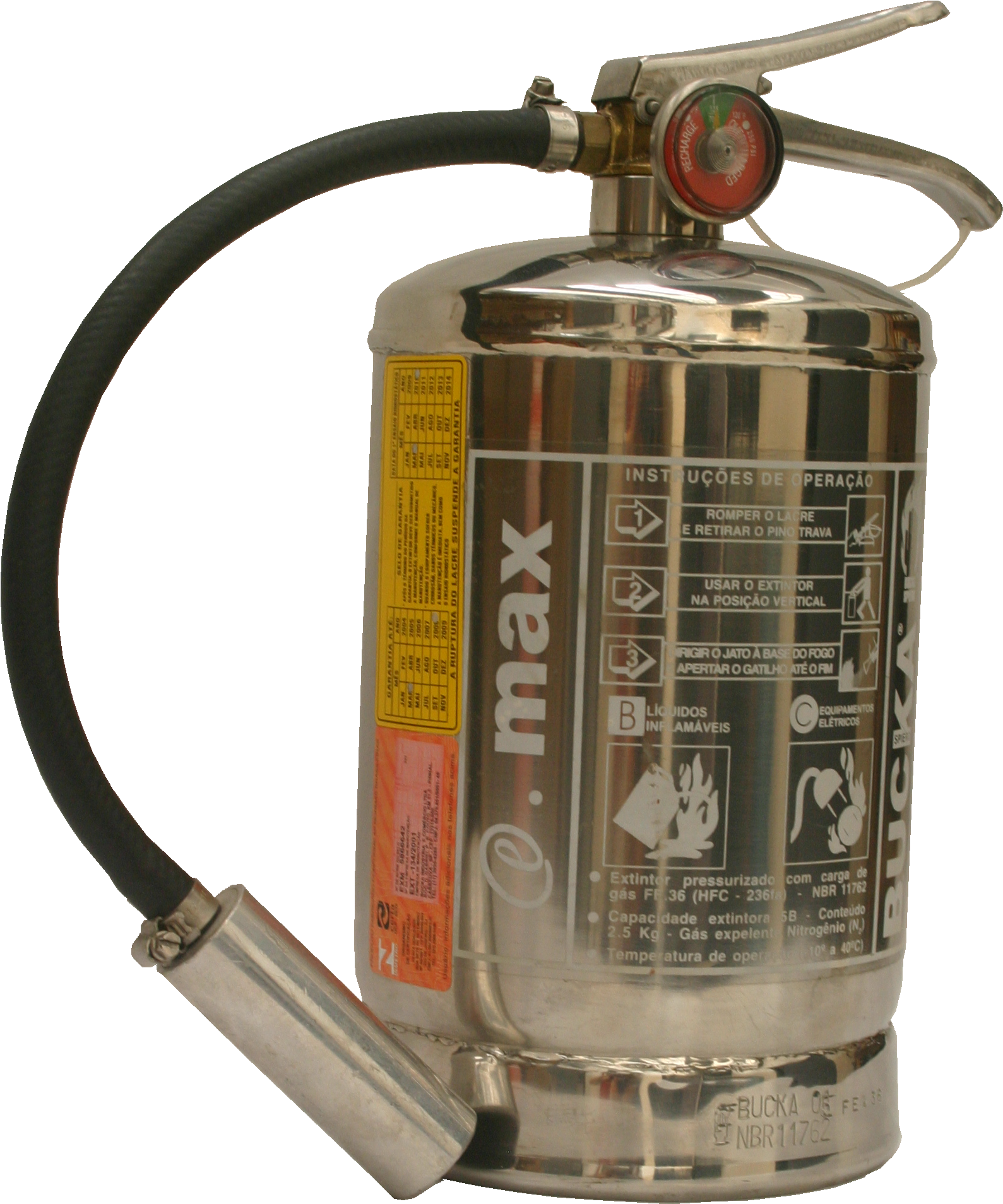 Extintor De Incêndio Portátil Fe-36 (1689x1972), Png Download
