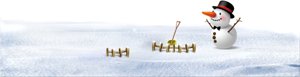 Desenhos Animados De Inverno Para Os Bonecos De Neve (1024x476), Png Download