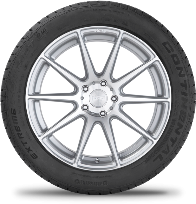Continental Extremecontact Dw 255/35 R19 94y (800x784), Png Download