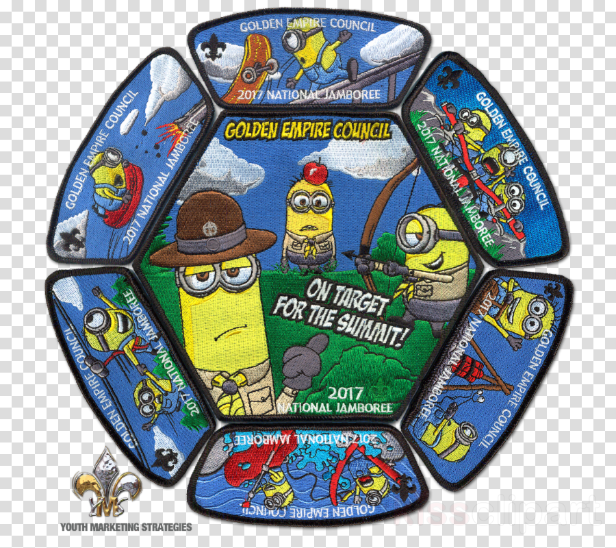 Boy Scout Jamboree Patches Clipart 2017 National Scout (900x800), Png Download