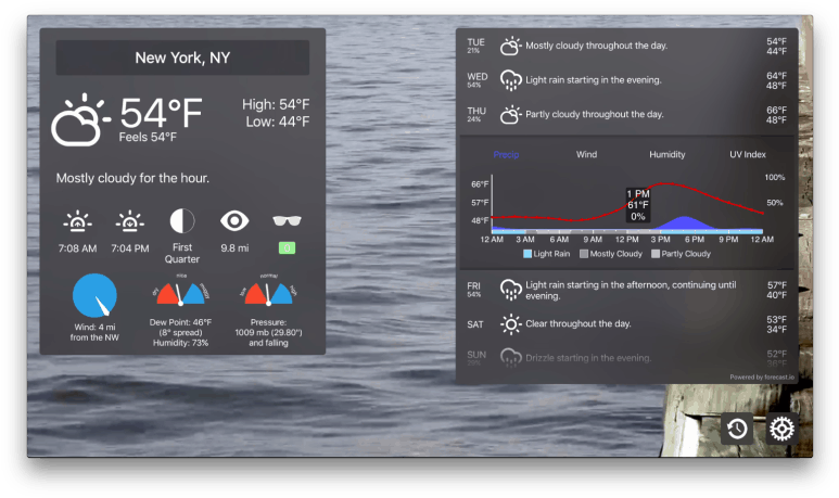 Forecast Bar Apple Tv (780x464), Png Download