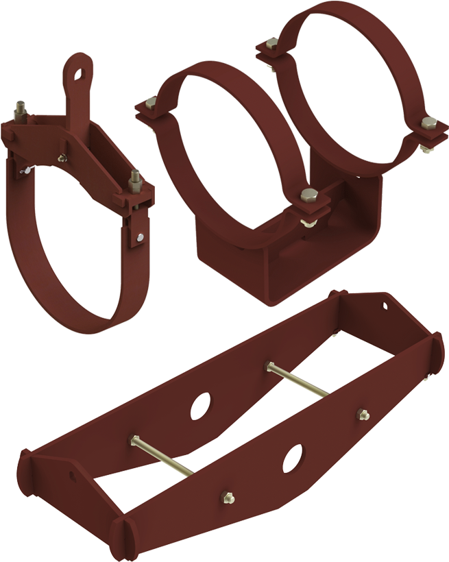 Due To Additional Temperature Effects, Pipe Clamps (800x1000), Png Download
