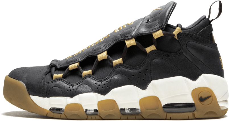 Air More Money "oil Grey" (1000x600), Png Download