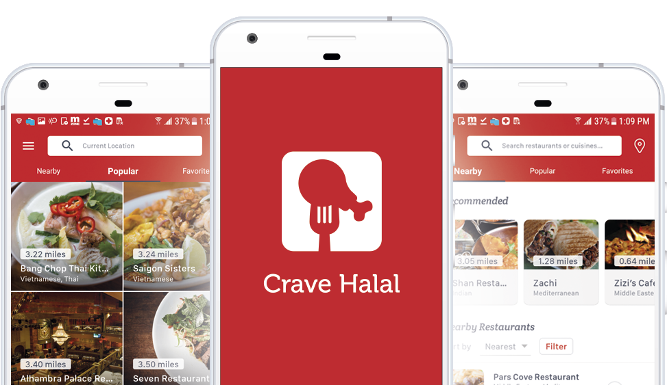 Join 25,000 Users And Download The Crave Halal Mobile (990x562), Png Download