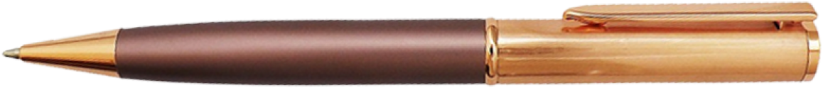 Gcic2 Caneta Metal Cobre (1232x950), Png Download