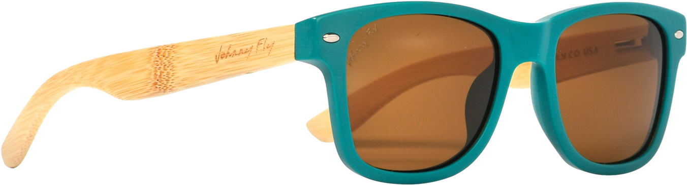 Gafas De Sol De Retrofly De Bambú (1400x1400), Png Download