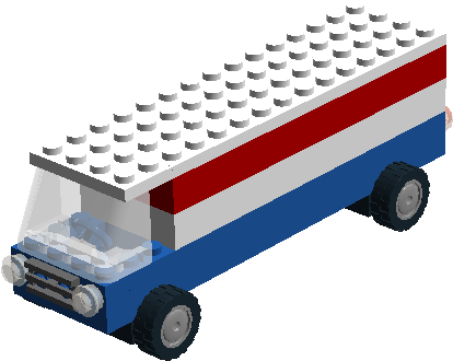 Retro Pepsi Delivery Van (1126x601), Png Download