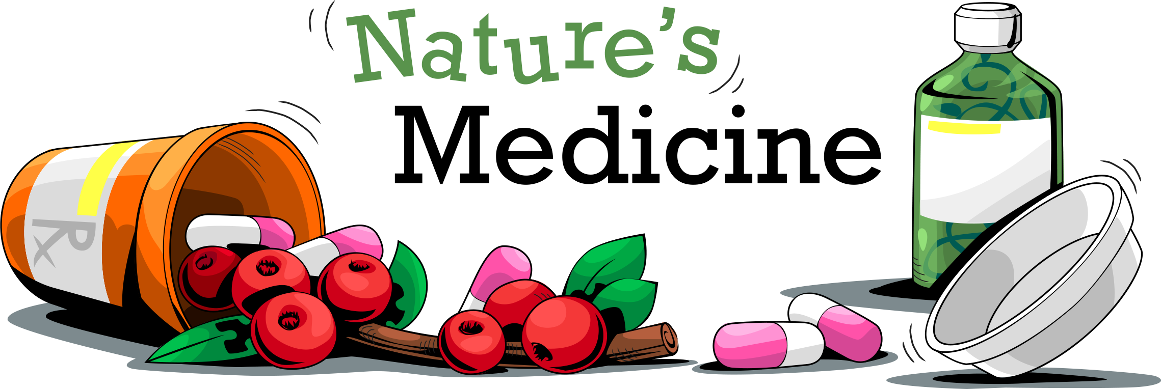 Medicine Developed From Nature (2278x764), Png Download