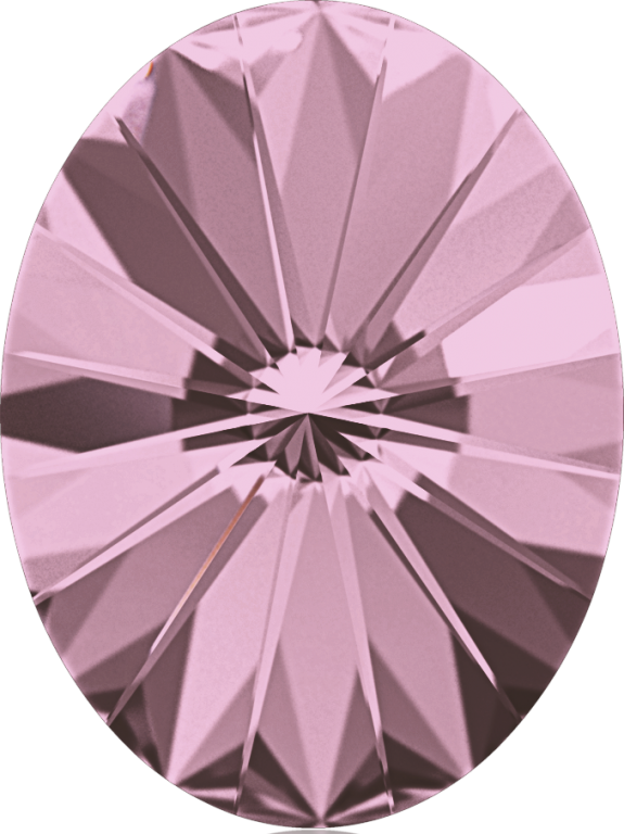 4122 Mm 14x10,5 Crystal Antique Pink F (575x768), Png Download