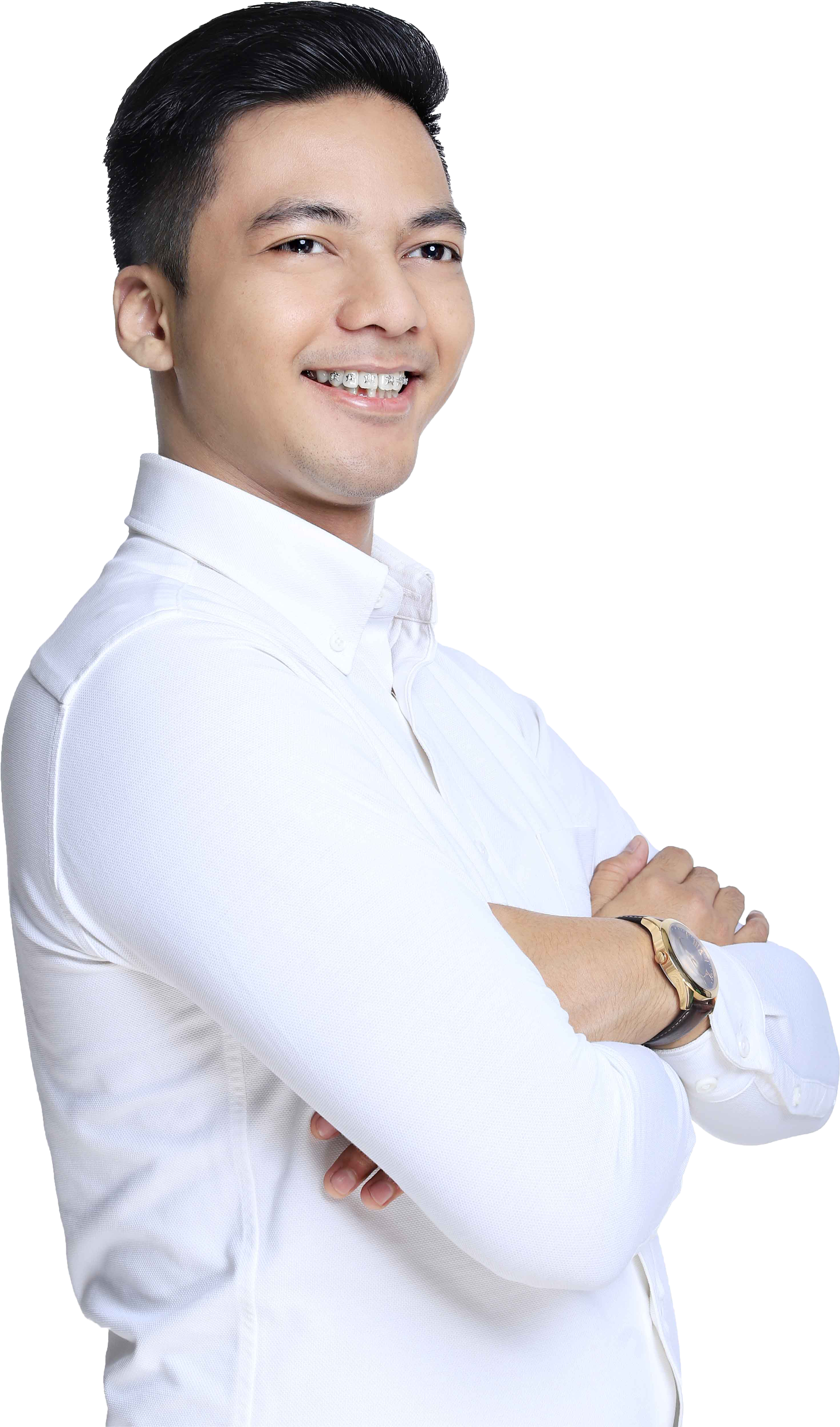 Faizal Hermiansyah Baju Putih Technopreneur Speakers (4160x5536), Png Download